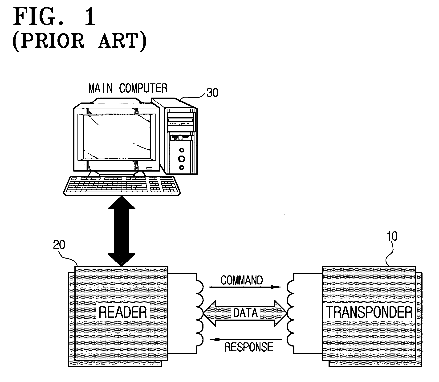 Microwave transponder