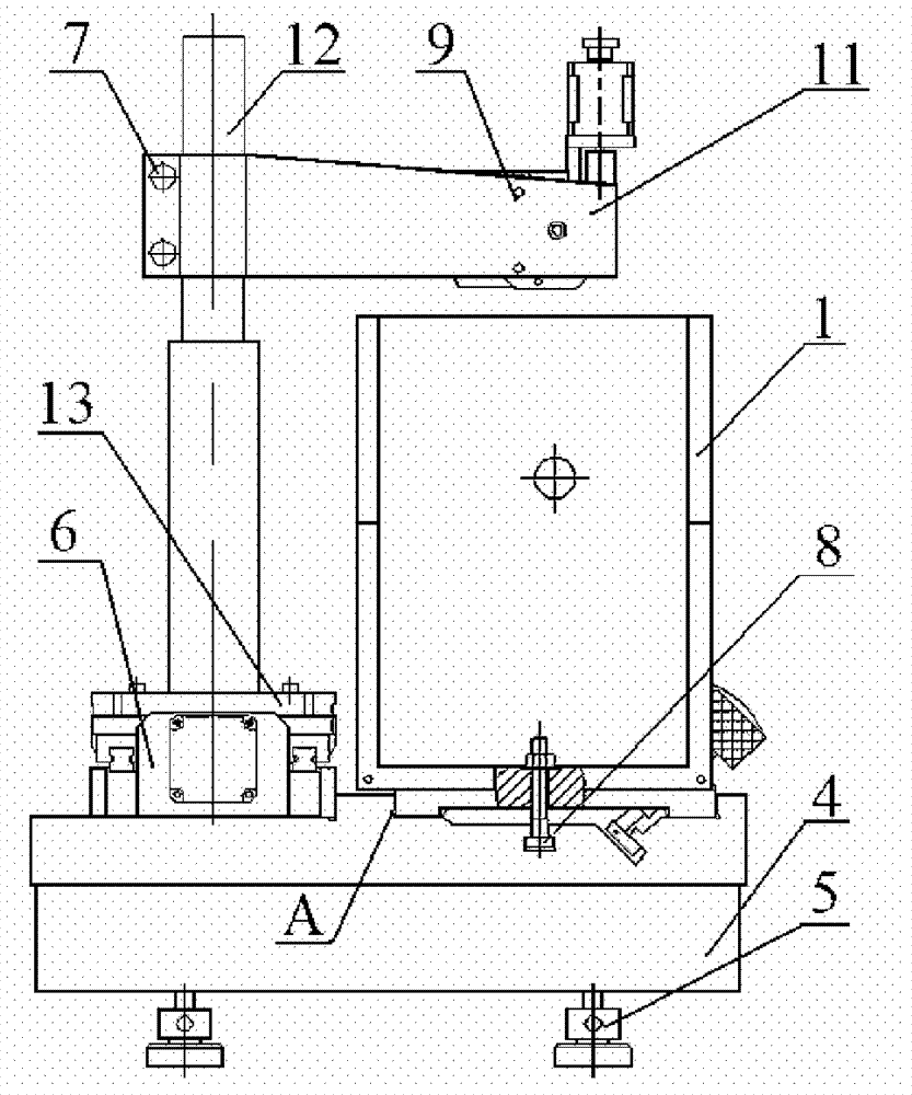 Screw rotor type surface profile error measurement instrument