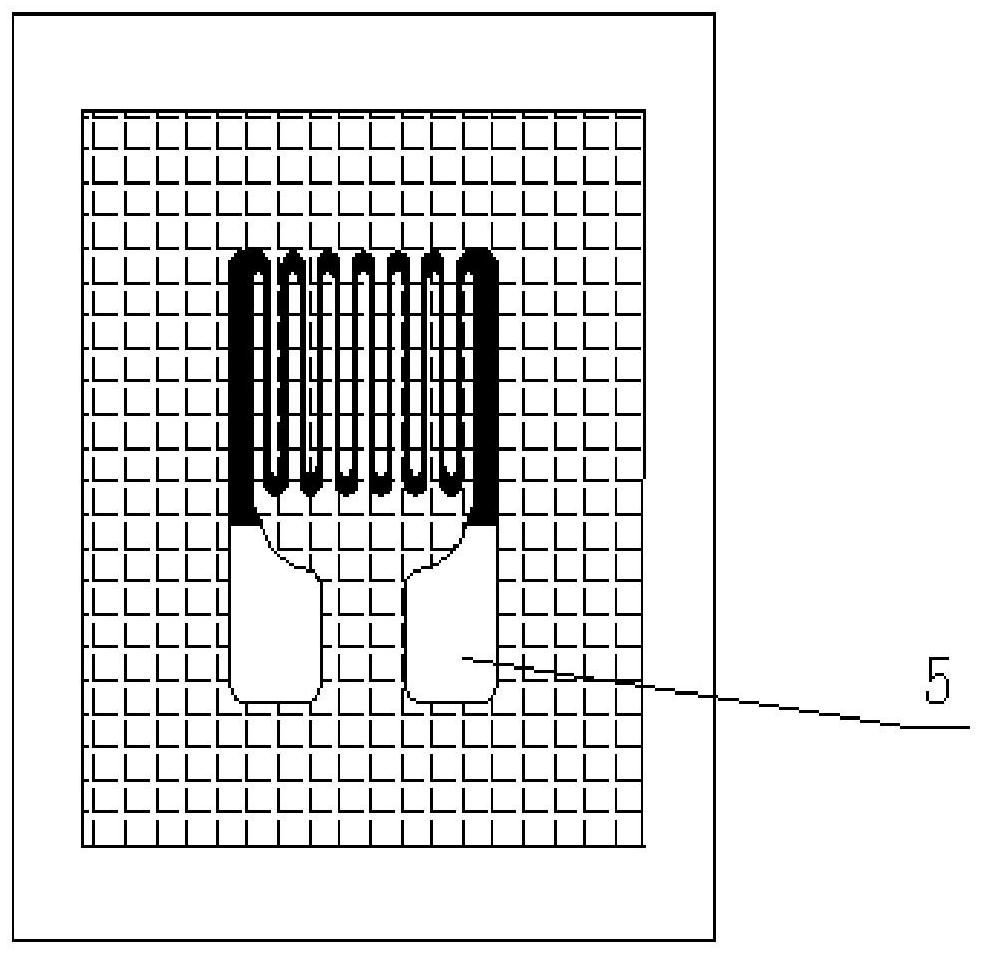 Ion beam sputtering film high-temperature strain gauge and preparation method thereof