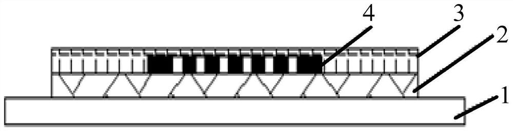 Ion beam sputtering film high-temperature strain gauge and preparation method thereof