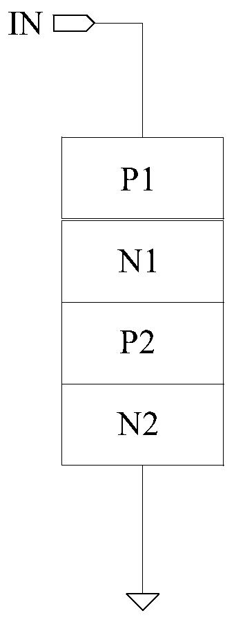 An electrostatic discharge protection circuit