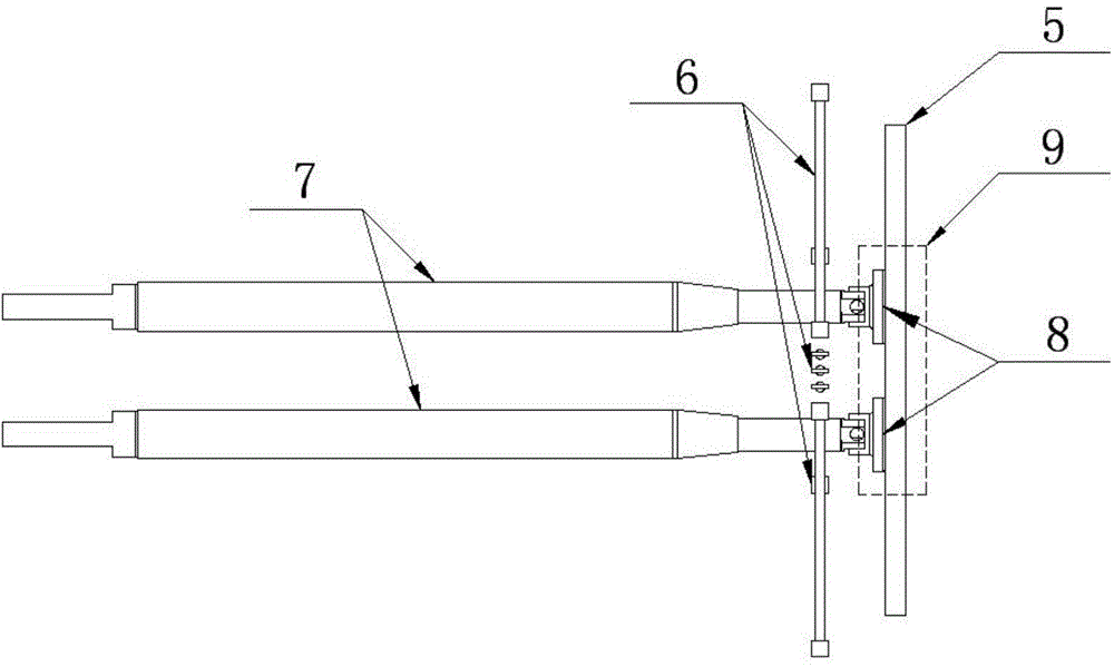 Thermo-mechanical coupling loading method for thermal strength tests