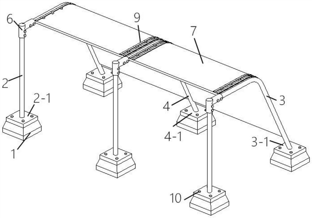 Assembly type bus waiting hall and using method thereof