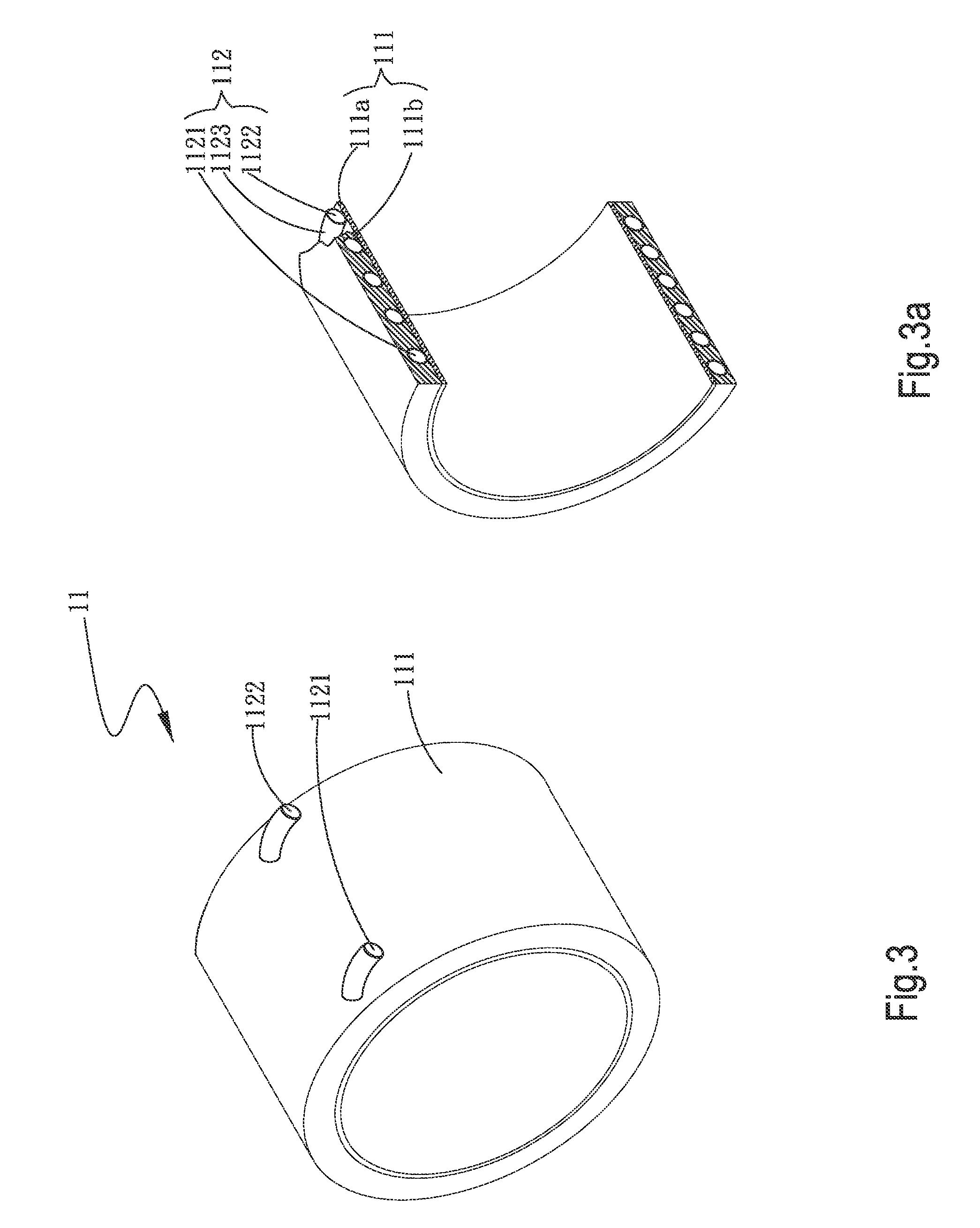 Motor water-cooling structure and manufacturing method thereof