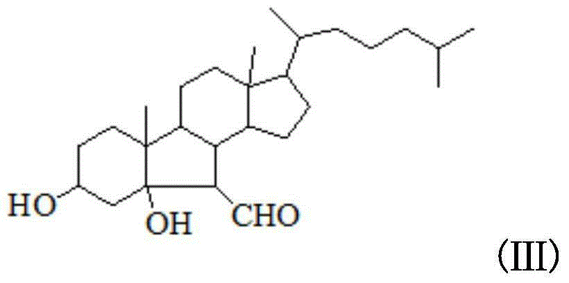 B-norcholestane benzimidazole compound as well as preparation method and application thereof