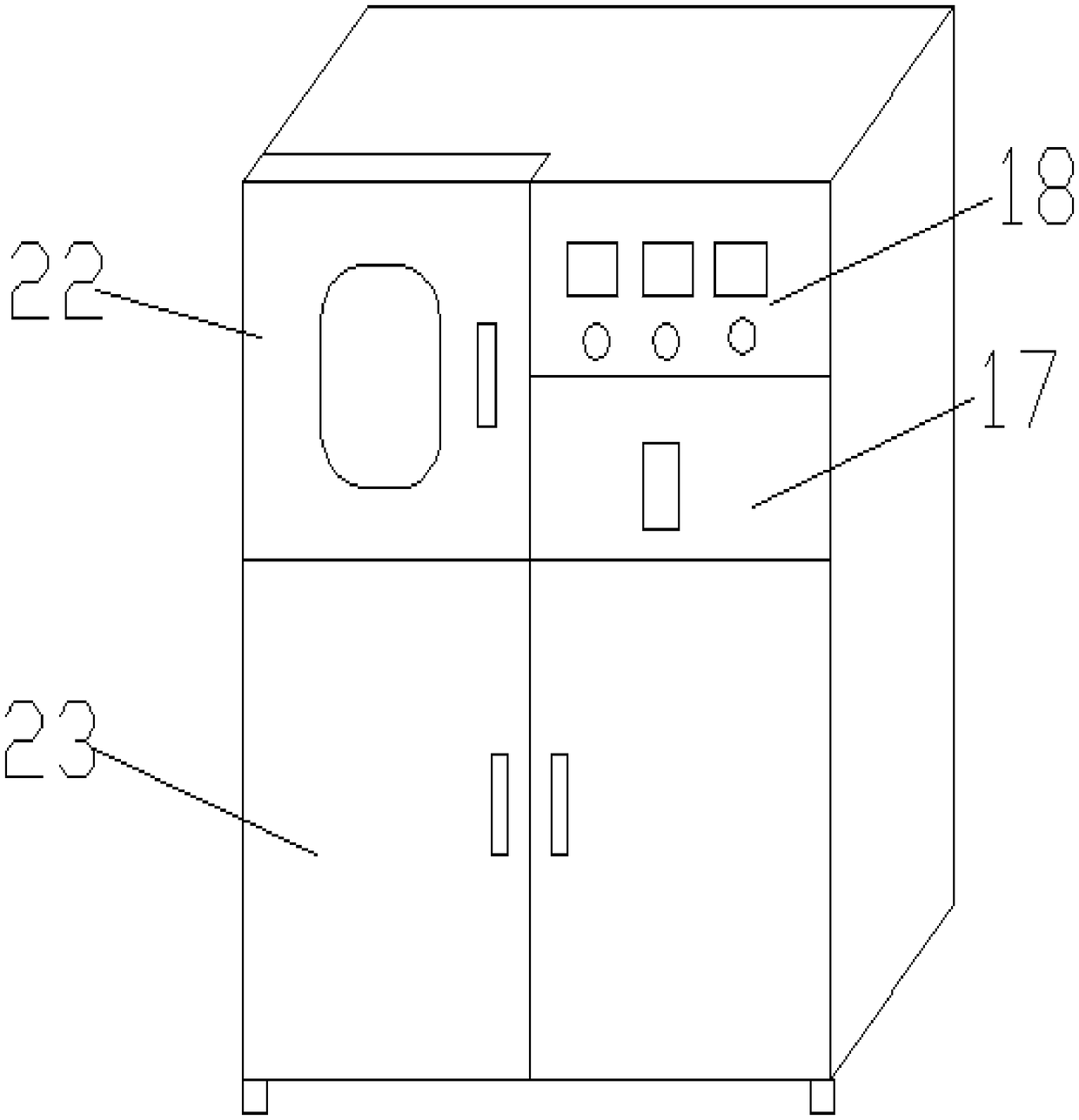 Vacuum thermal shock cycle testing machine