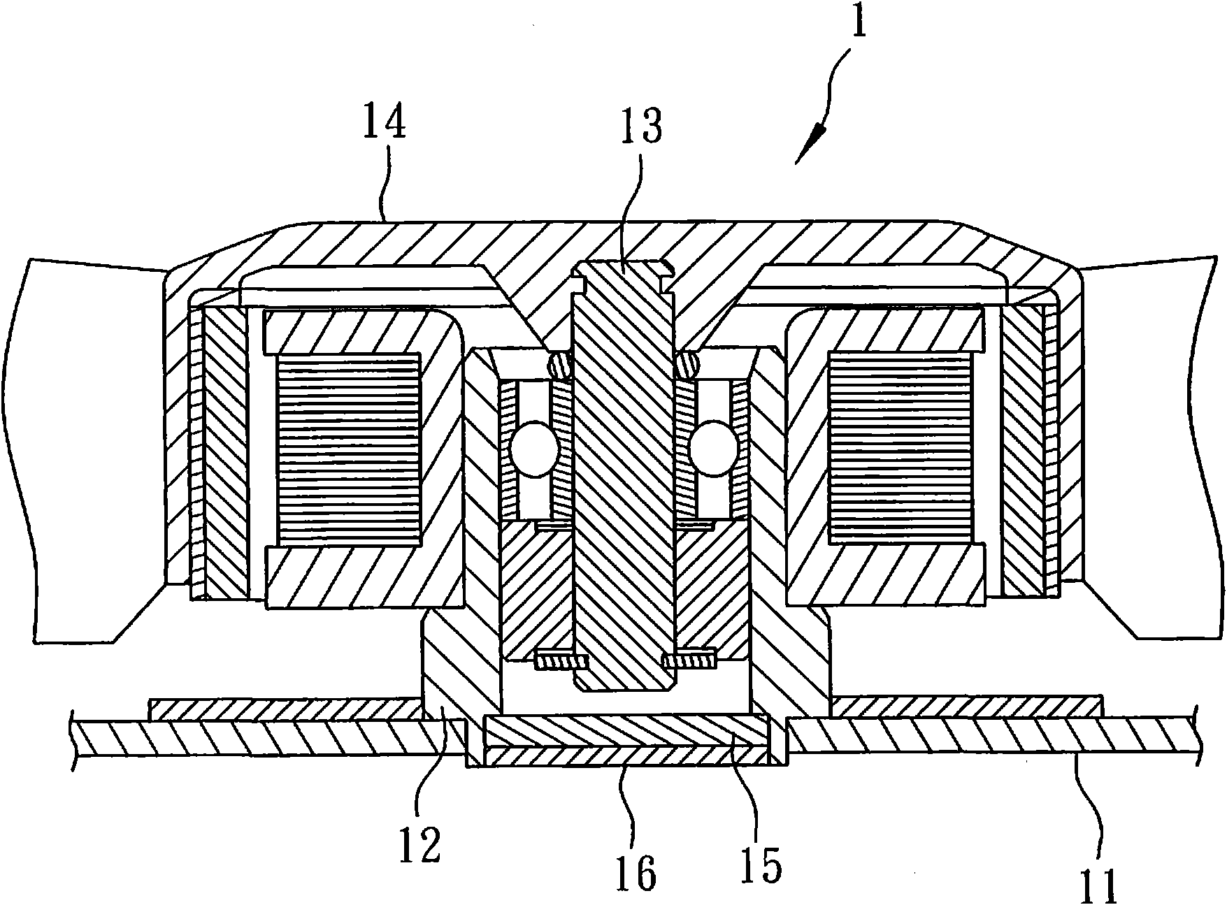 Heat radiating fan