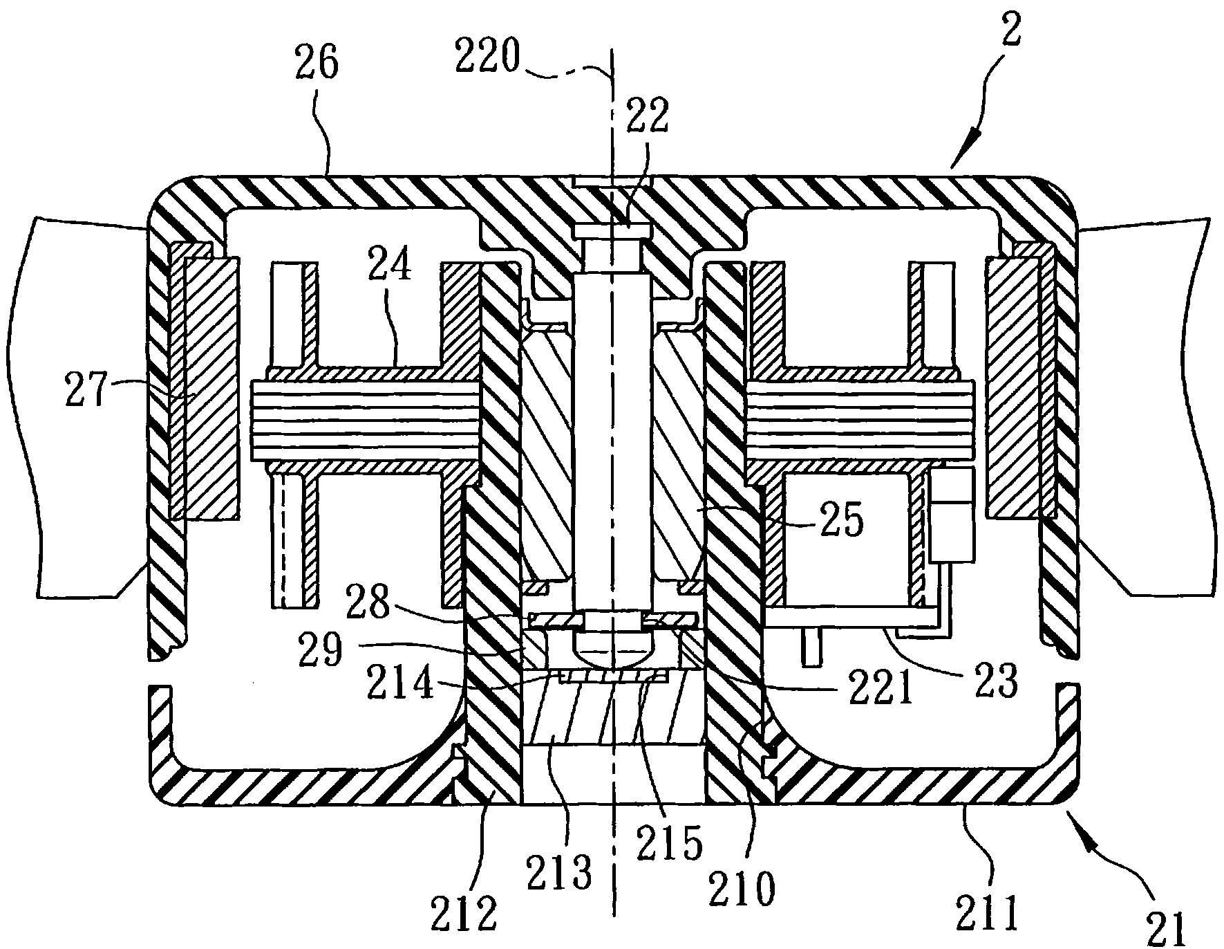 Heat radiating fan