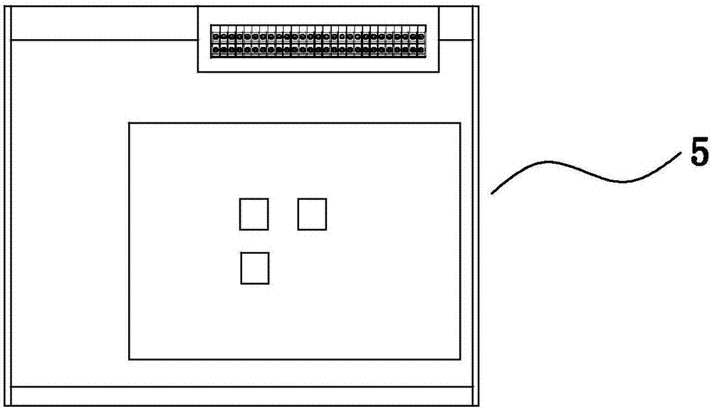 Testing device for universal circuit breaker