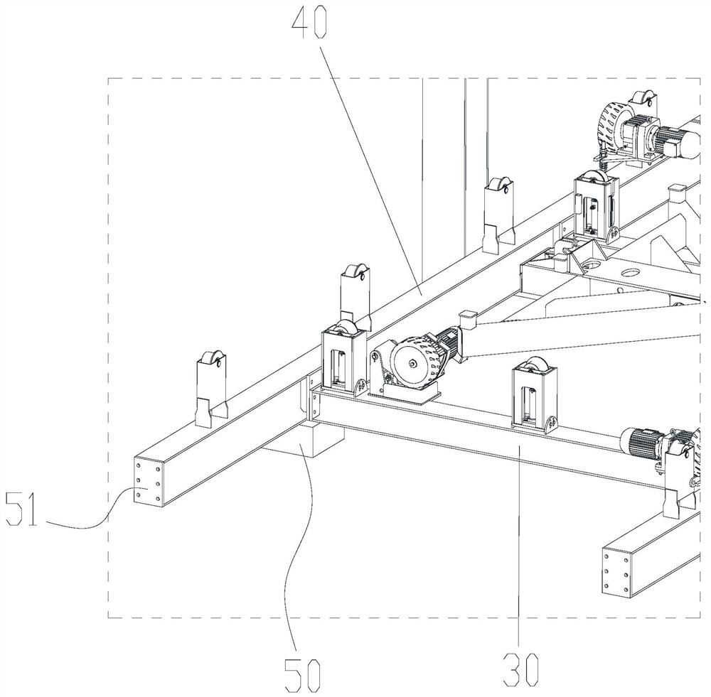 Precast concrete component production line