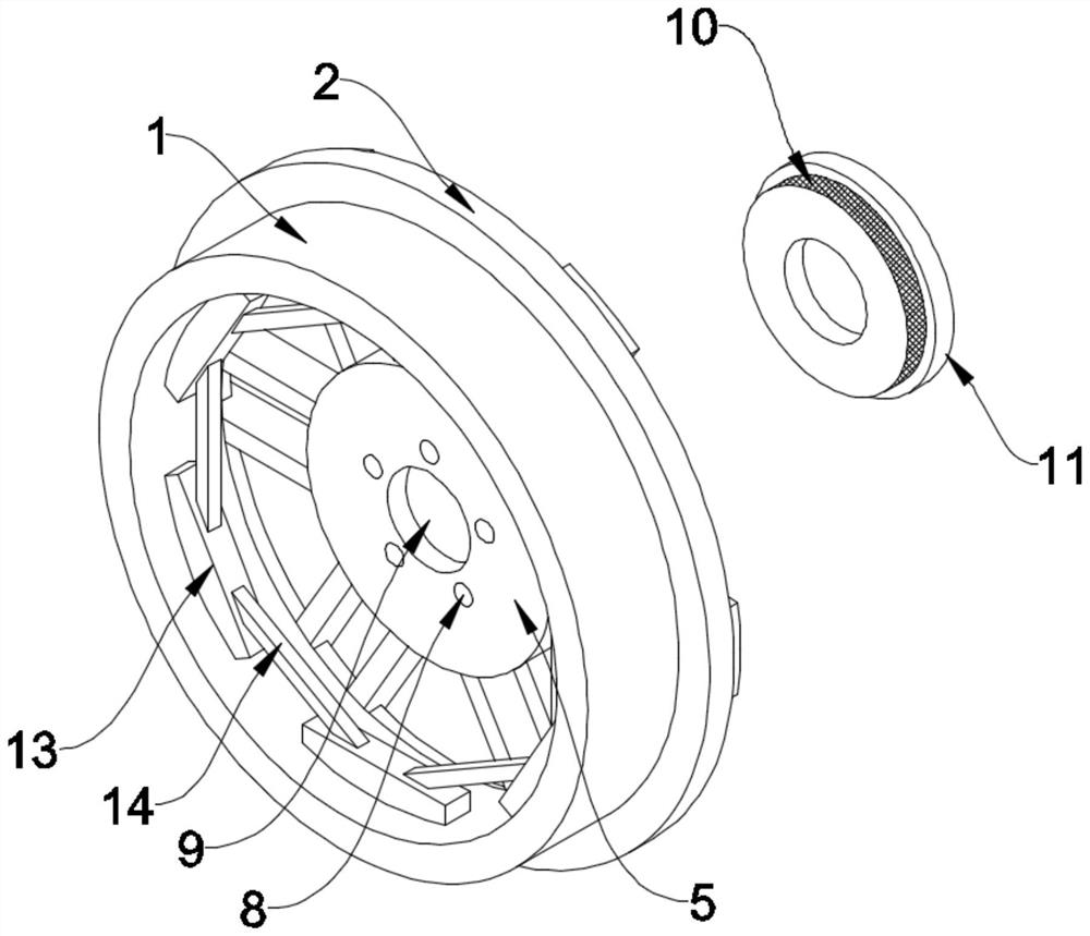 High-pressure-resistant hub