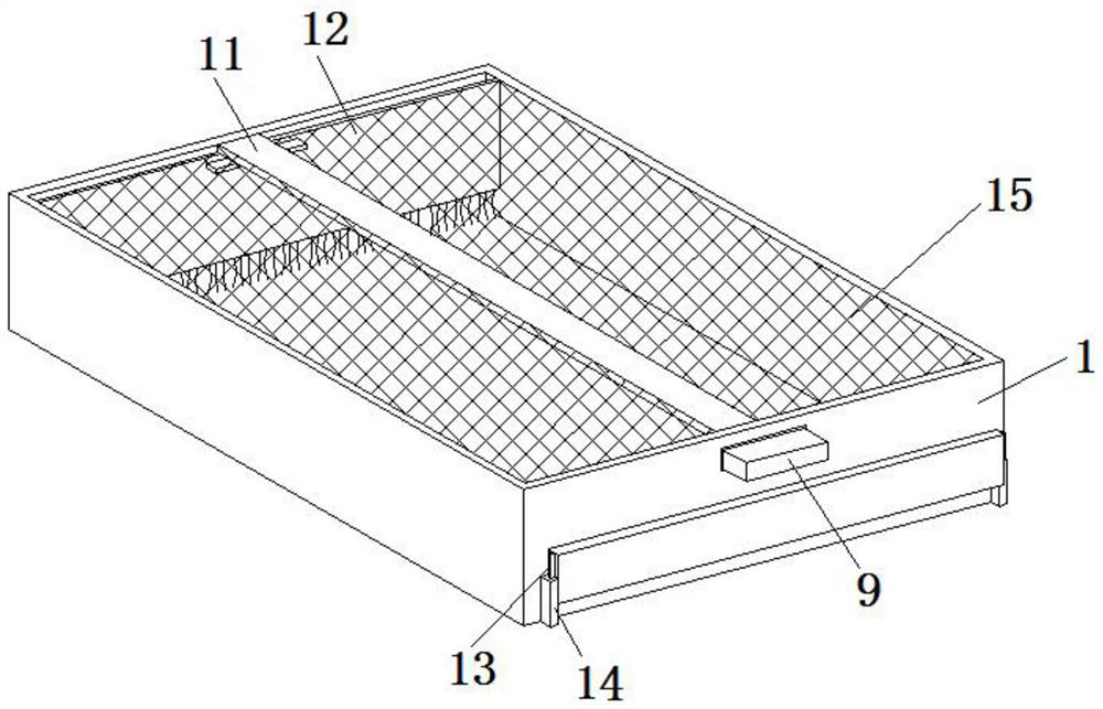 A battery compartment for ups