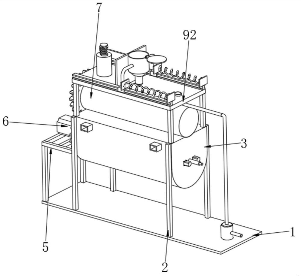 Mixing method based on floating mortar for buildings