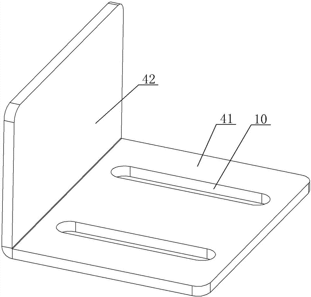 Advanced integrated network cabinet welding tool platform capable of disassembling and assembling angle iron easily