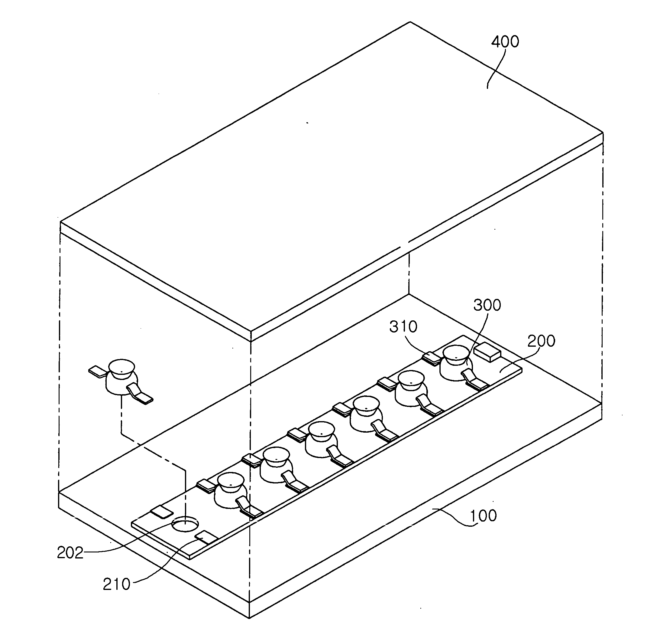 Slim type backlight unit