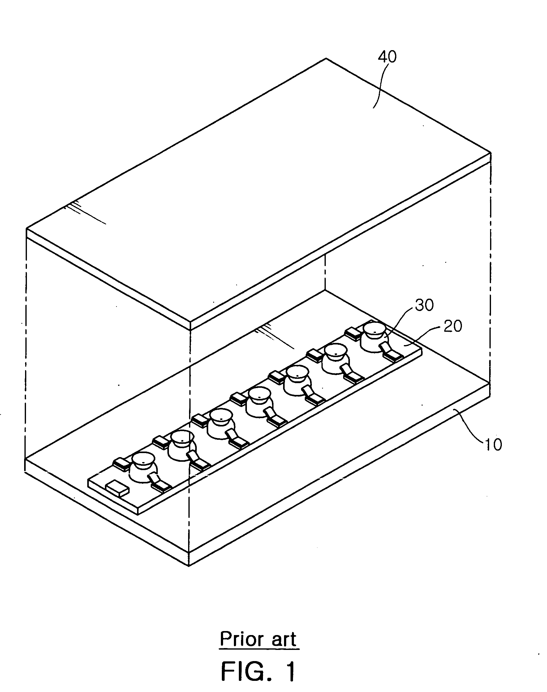 Slim type backlight unit