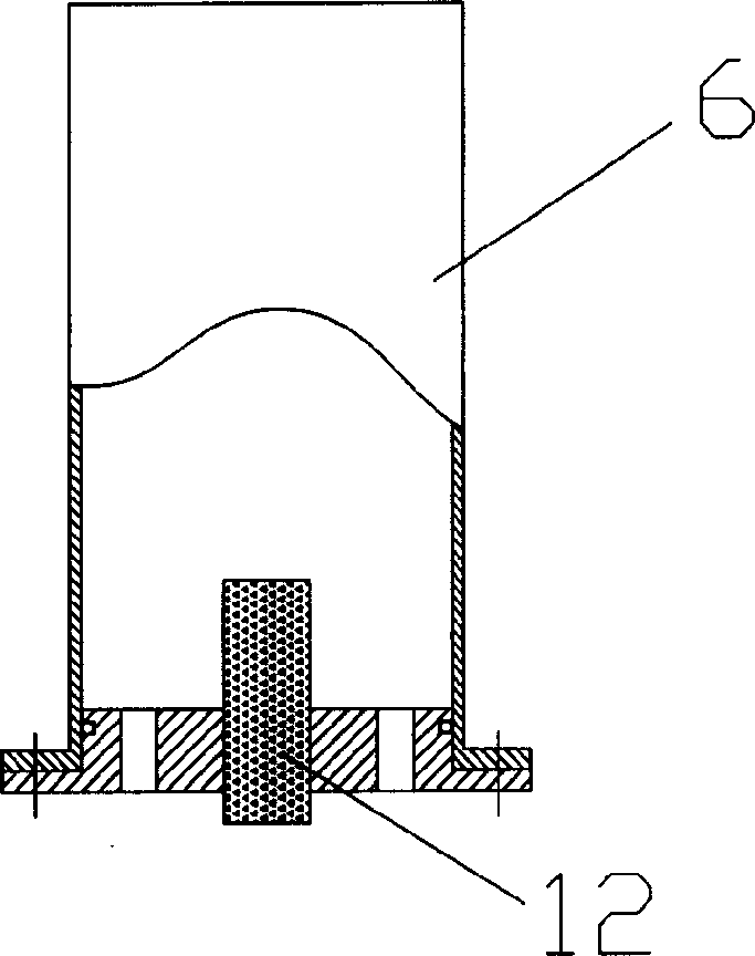 Test device for wind tunnel color smoke flow