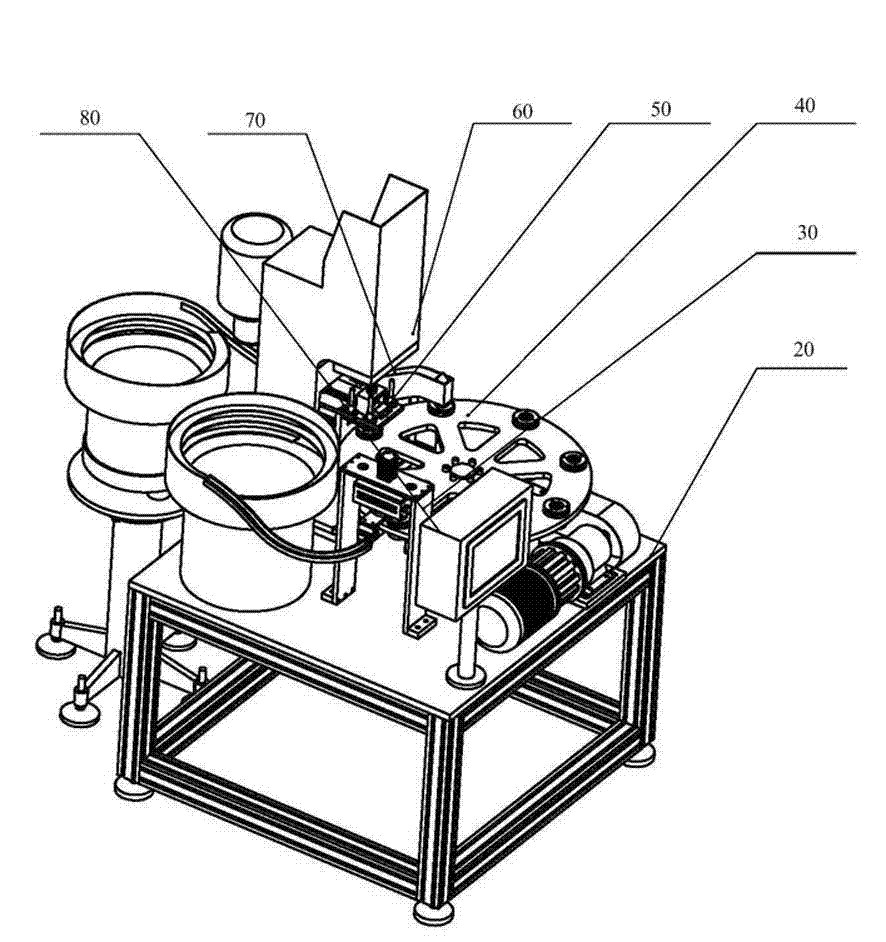 Fully-automatic multi-station nut riveting press