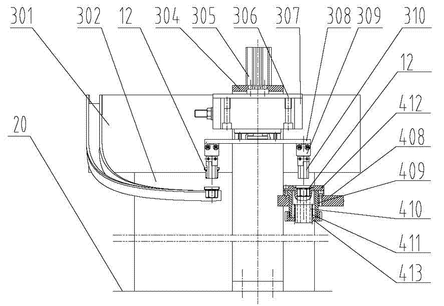 Fully-automatic multi-station nut riveting press