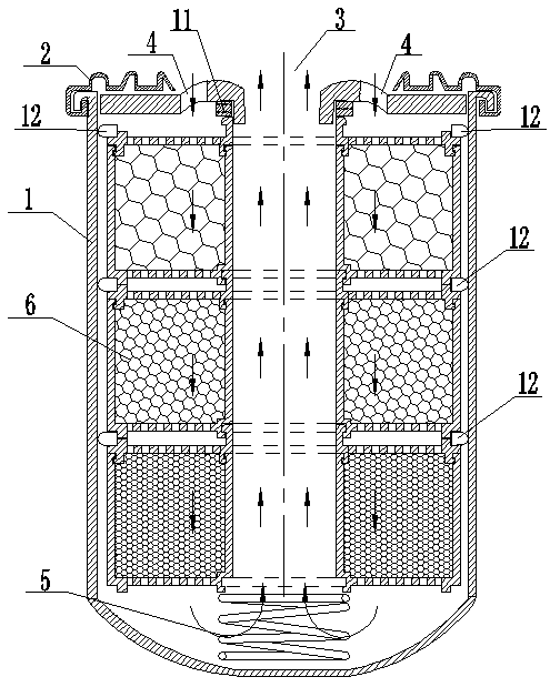 an oil filter