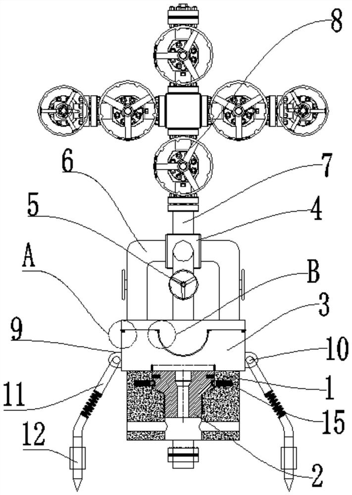 Christmas tree wellhead device