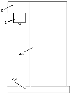 New energy automobile charging device