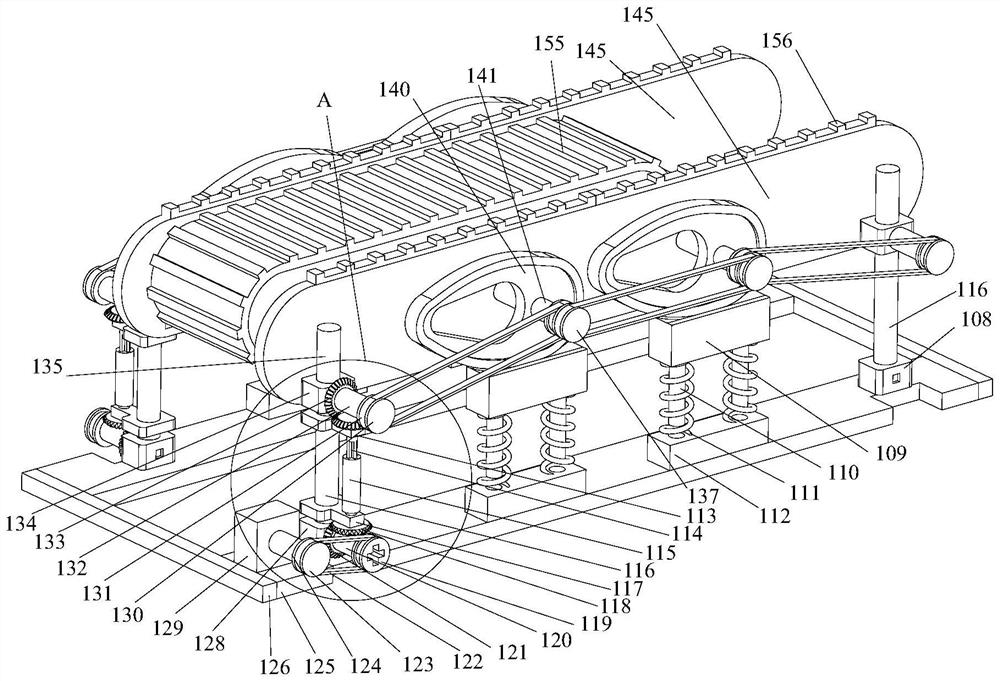 Crawler-type stay cable robot capable of achieving radial balance adjustment