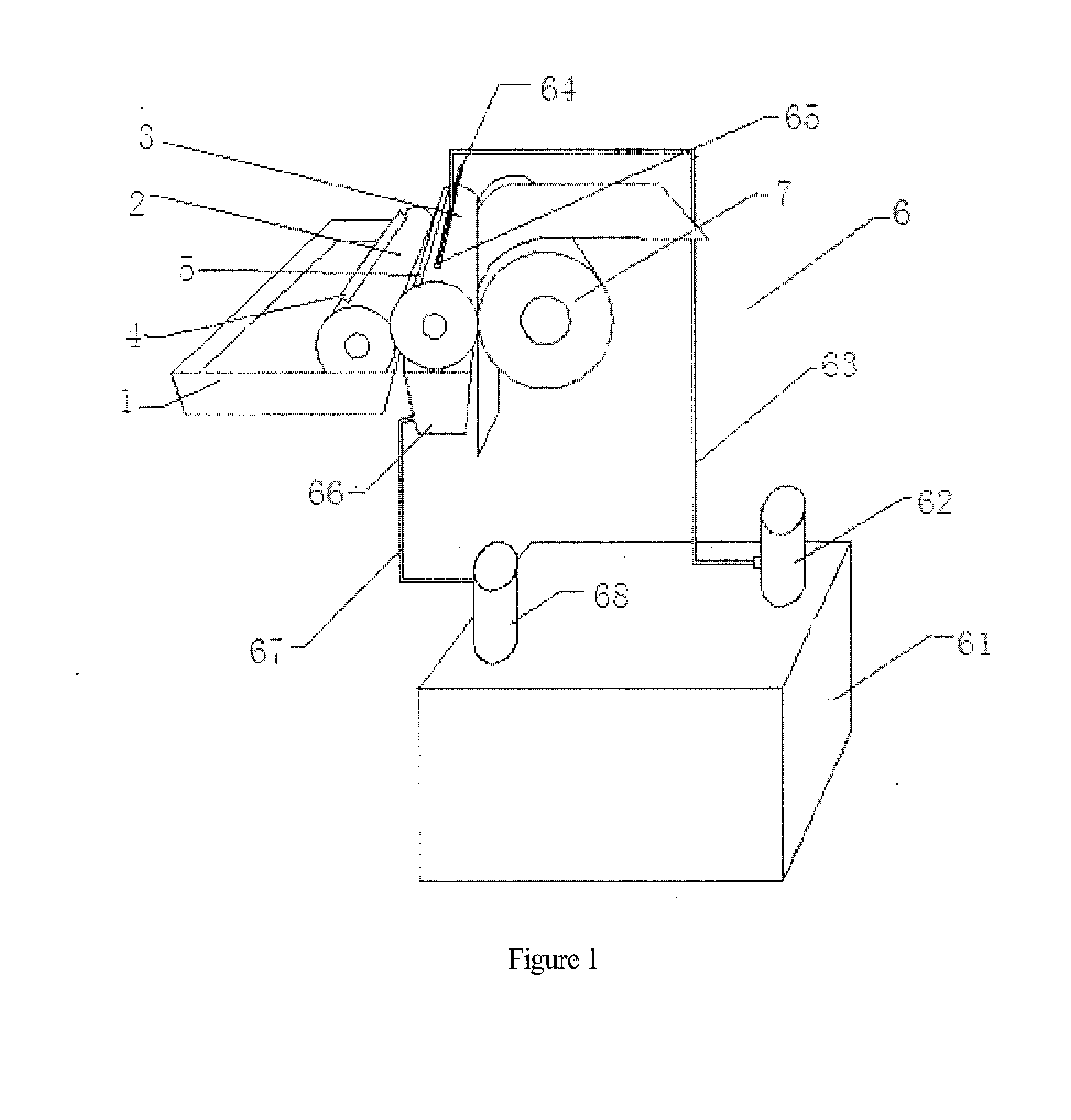 Roller coating method for production of patterned insulation board used for building exterior wall