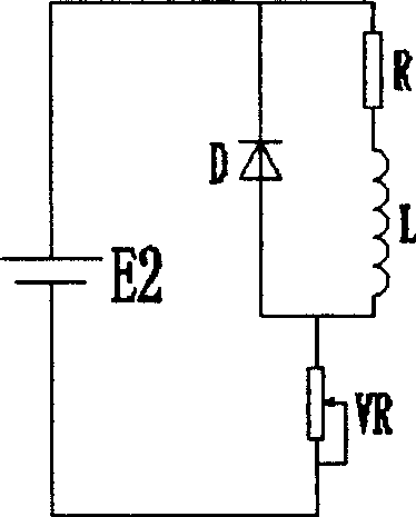 Driving circuit for nuclear power station reactor control stick