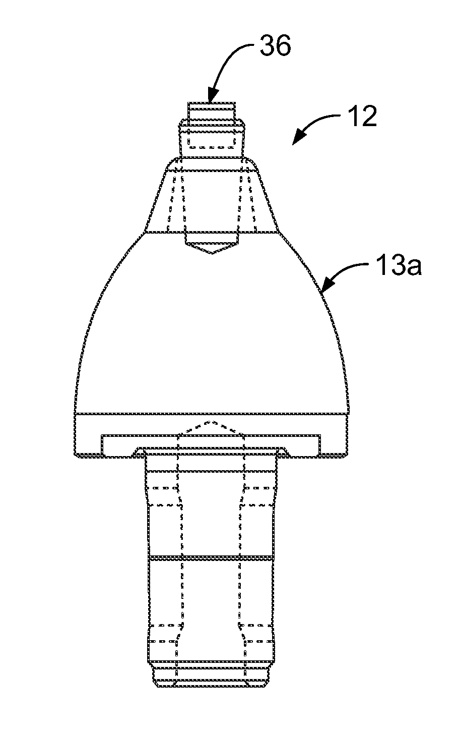 Combination polycrystalline diamond bit and bit holder