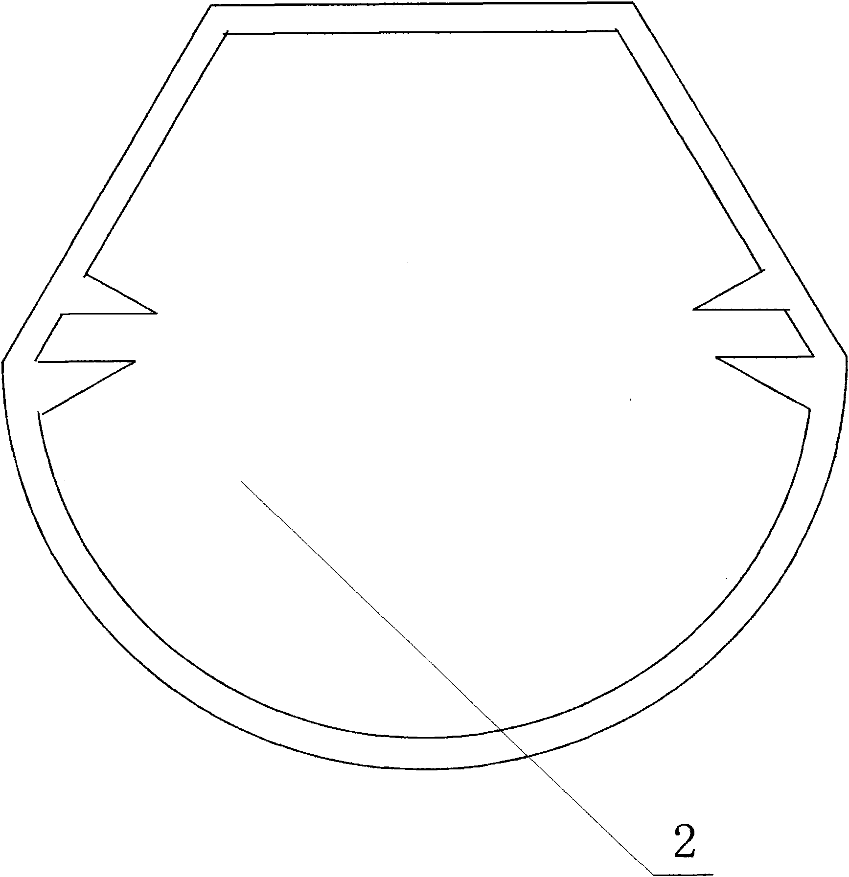 Design scheme for lamp tube body and lamp cap of light emitting diode (LED) fluorescent lamp