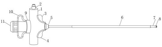 Ablation device for oncology surgery department