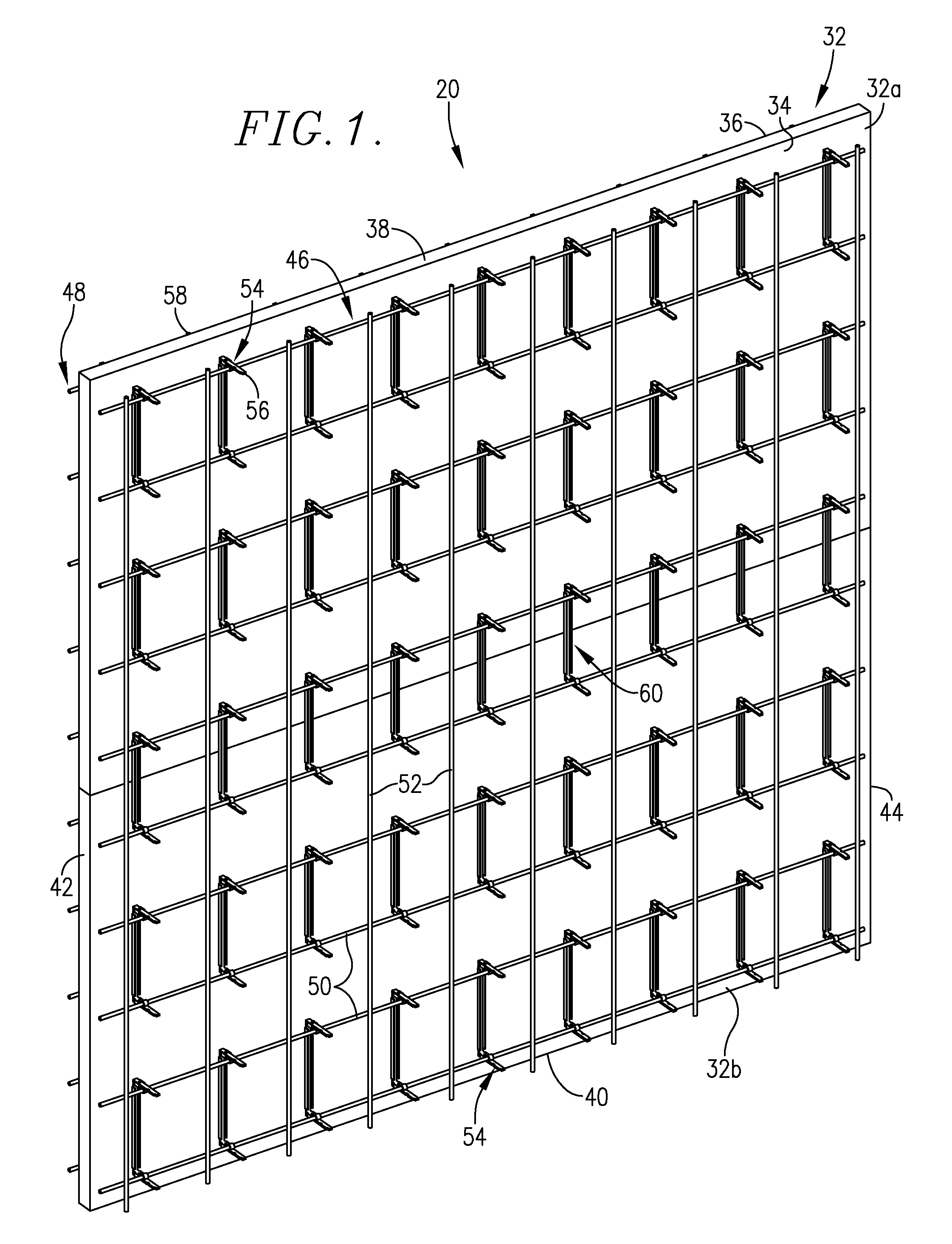 Concrete sandwich wall insert