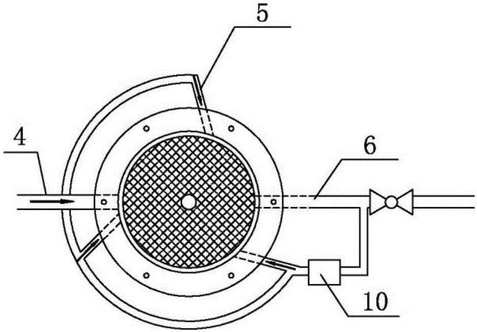 Solid-liquid separation device with intelligent cleaning function