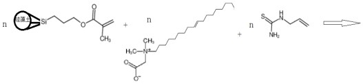 A kind of preparation method of low burning residue betaine hydrochloride co-producing sodium fluorosilicate