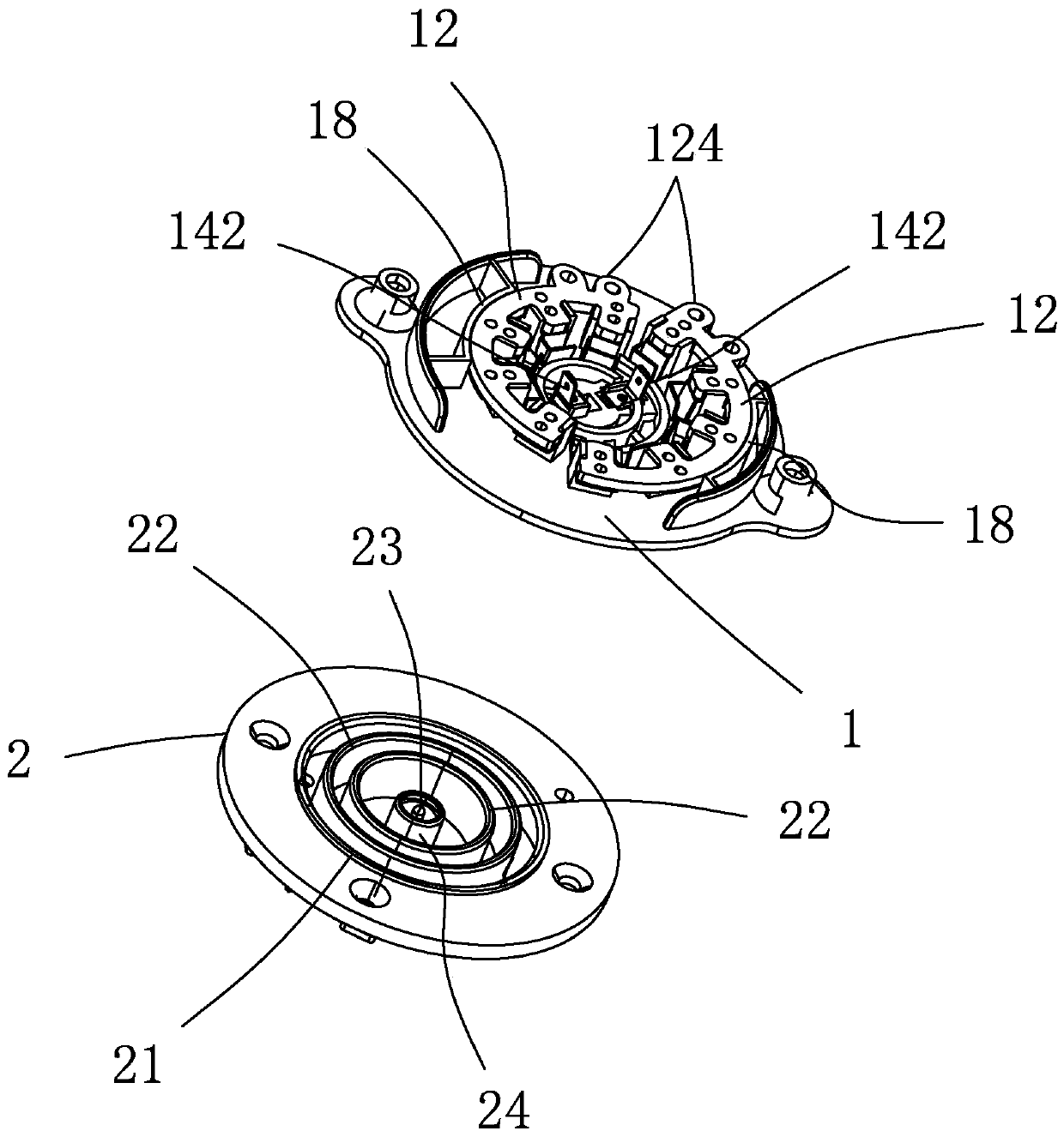 High-current coupler for storage battery car