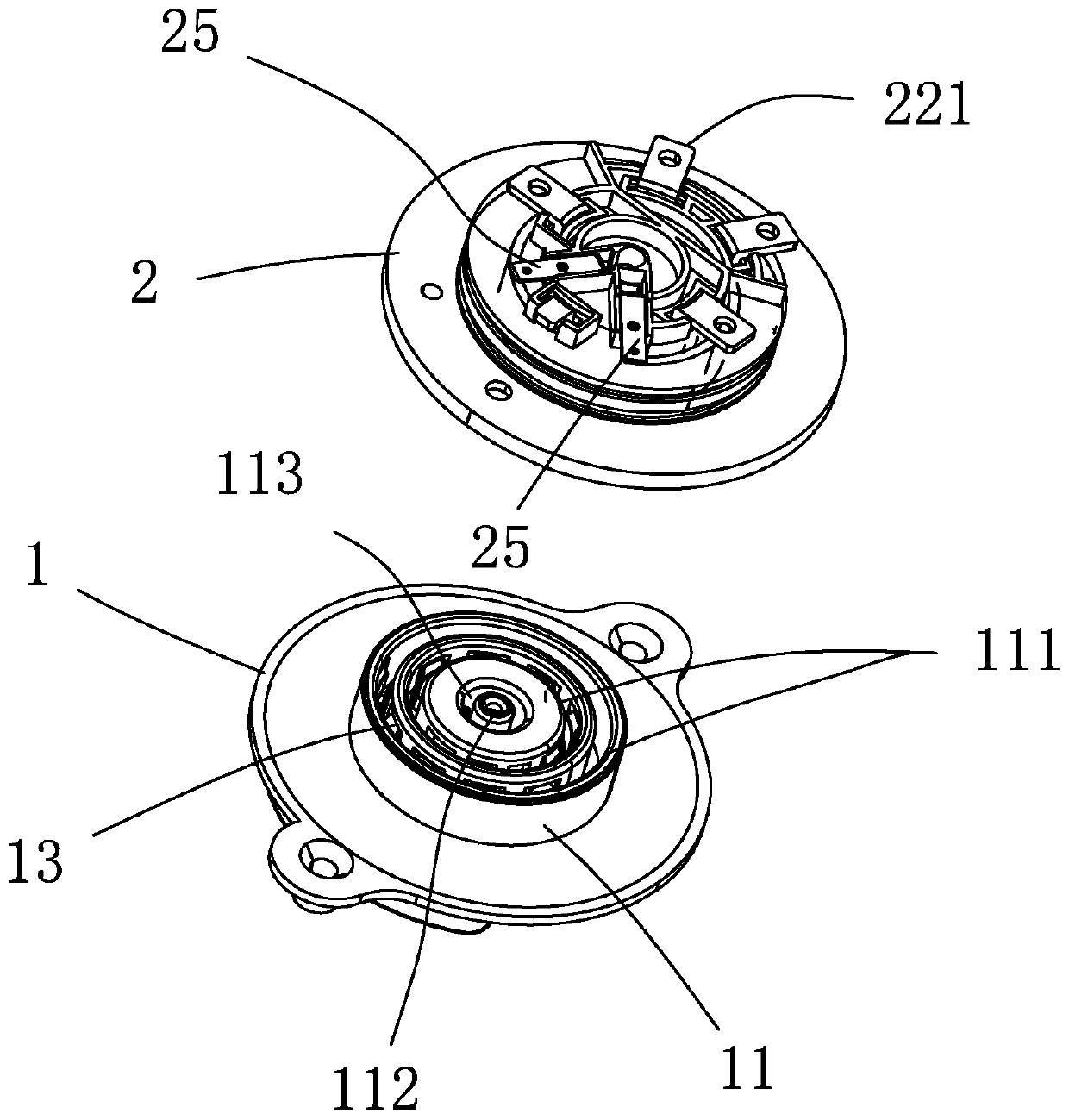 High-current coupler for storage battery car