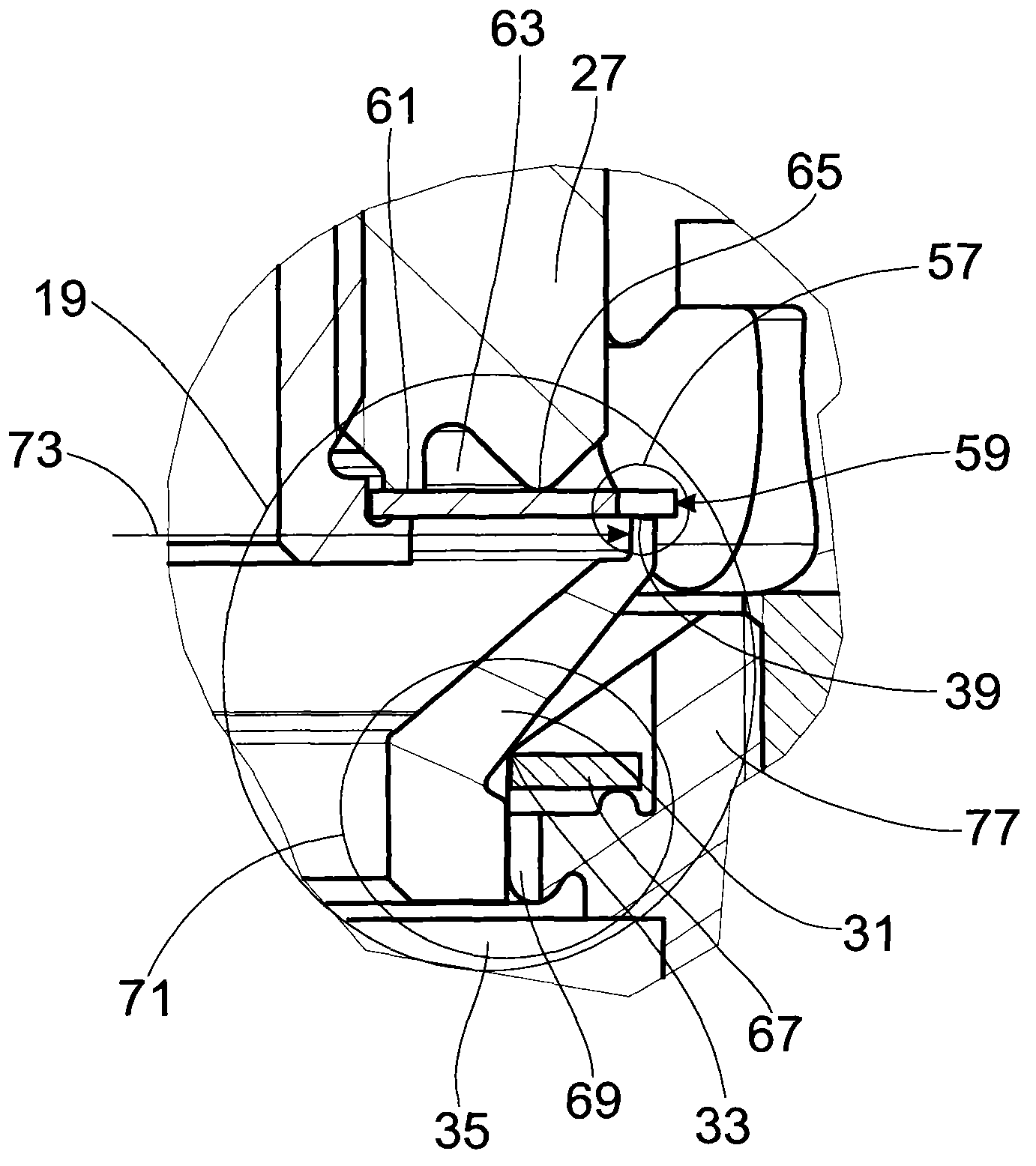 Adjustable damping valve arrangement