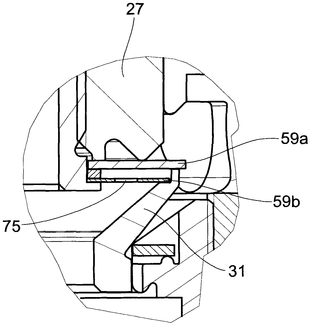 Adjustable damping valve arrangement