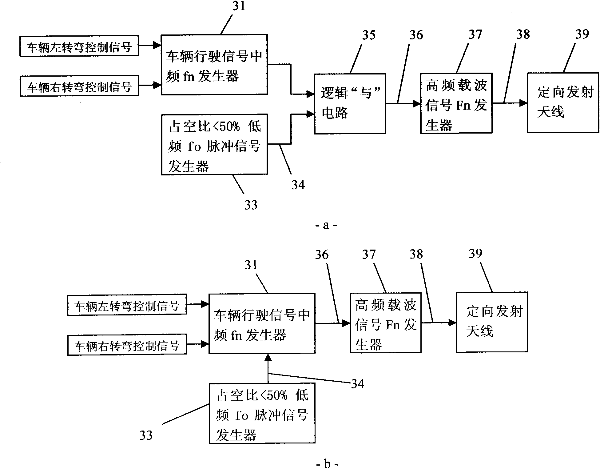 Device and method for detecting vehicles by using high-frequency radio waves