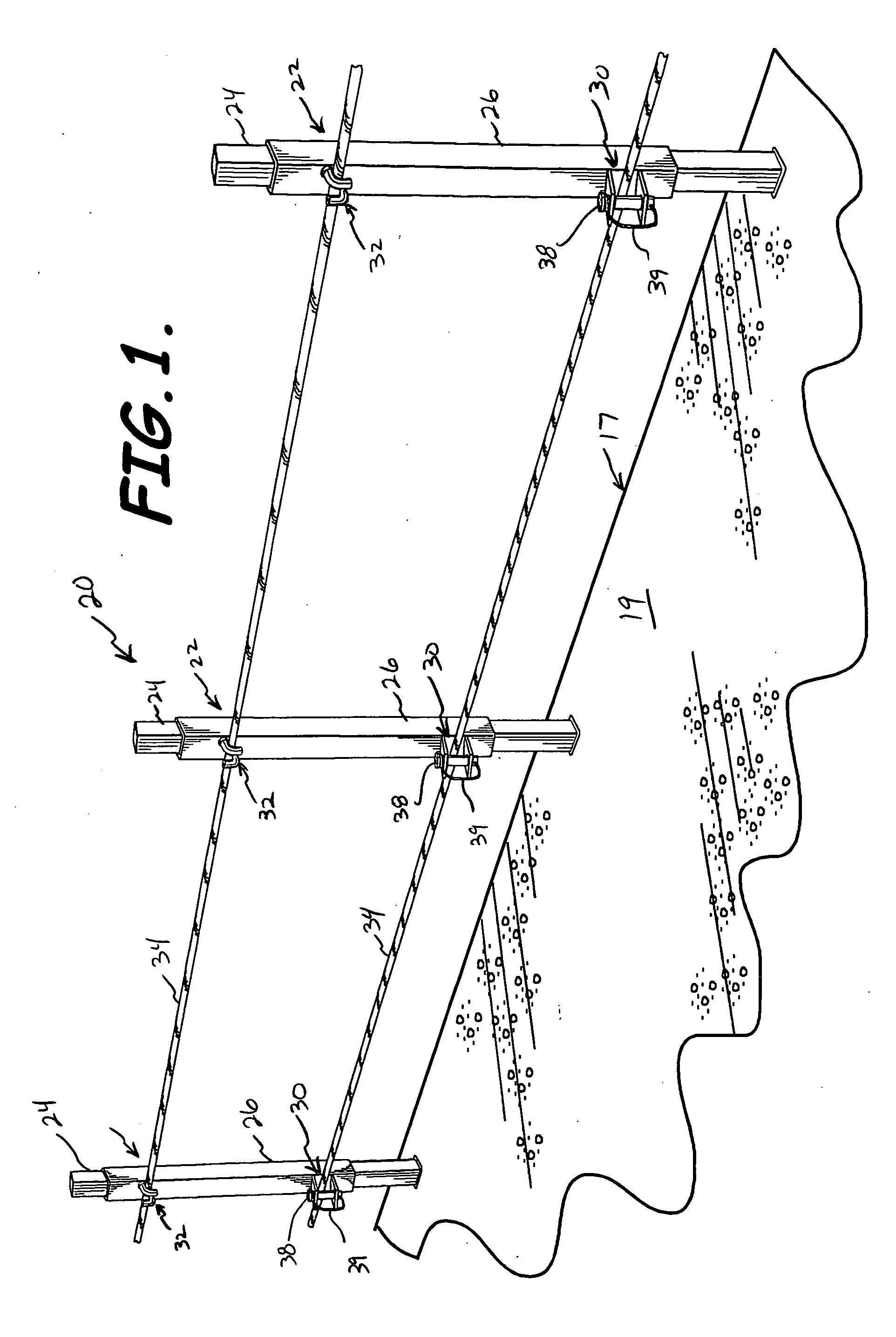 Guardrail system and associated methods