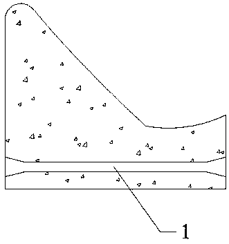 Method for constructing drainage hole for water conservancy project