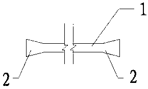 Method for constructing drainage hole for water conservancy project