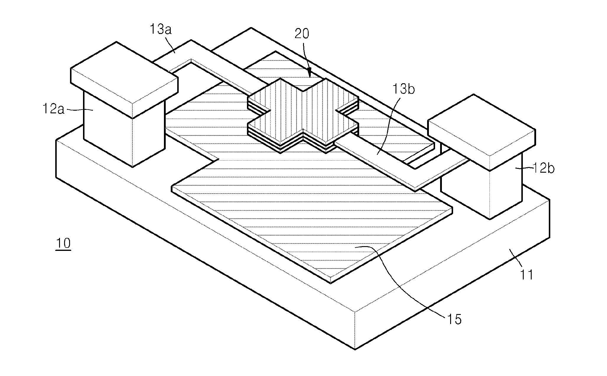 Infrared detector including broadband light absorber