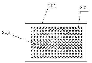 Paraffin texture chip preparation method