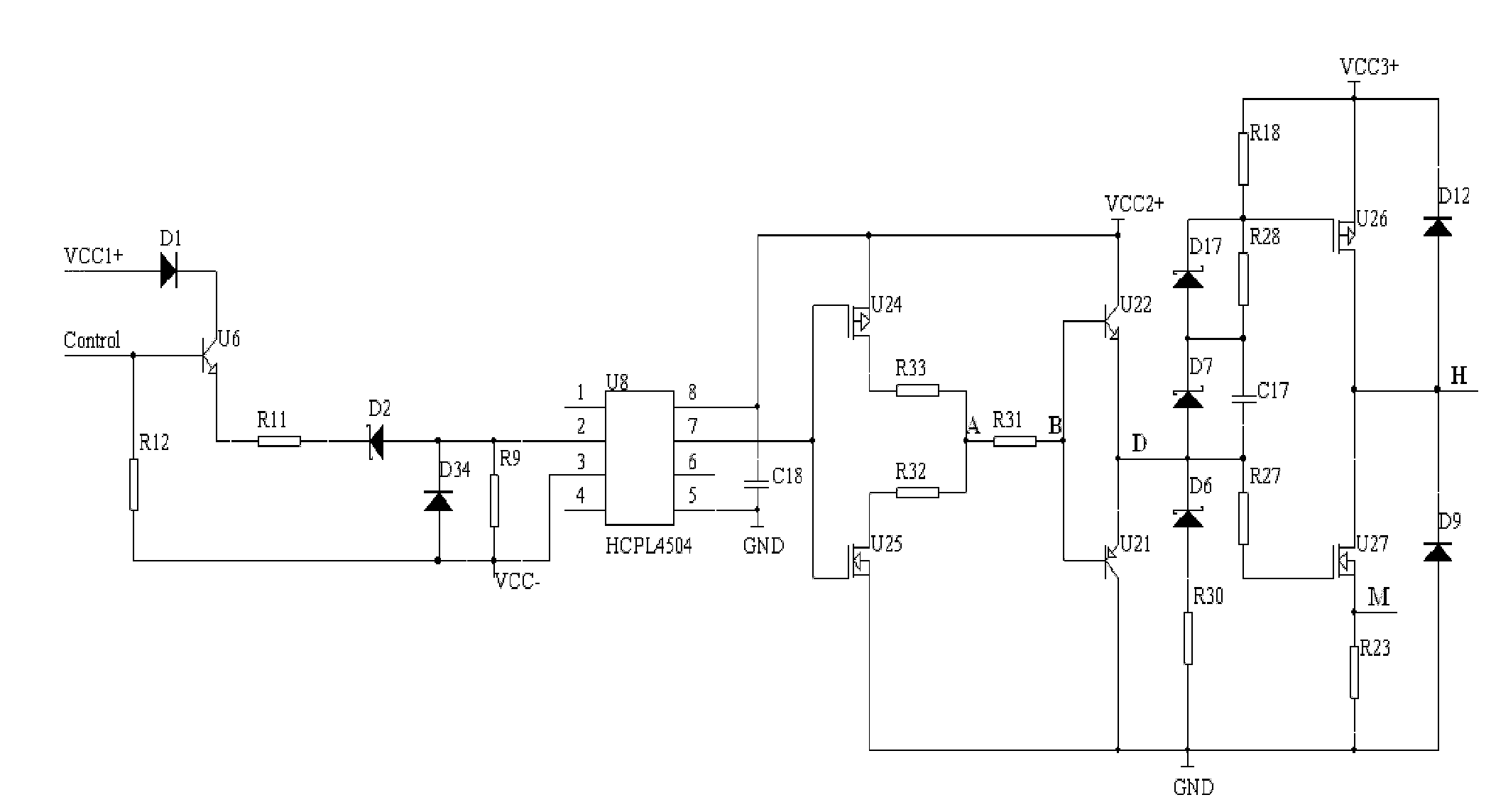 High-power IGBT drive protection circuit applied to wind power generation