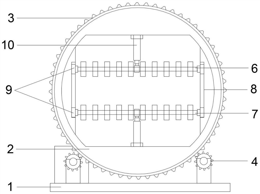 Assembly line plate overturning device