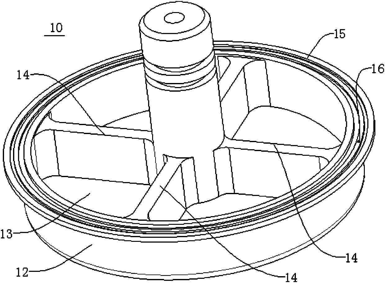 Self-adaptive polishing head