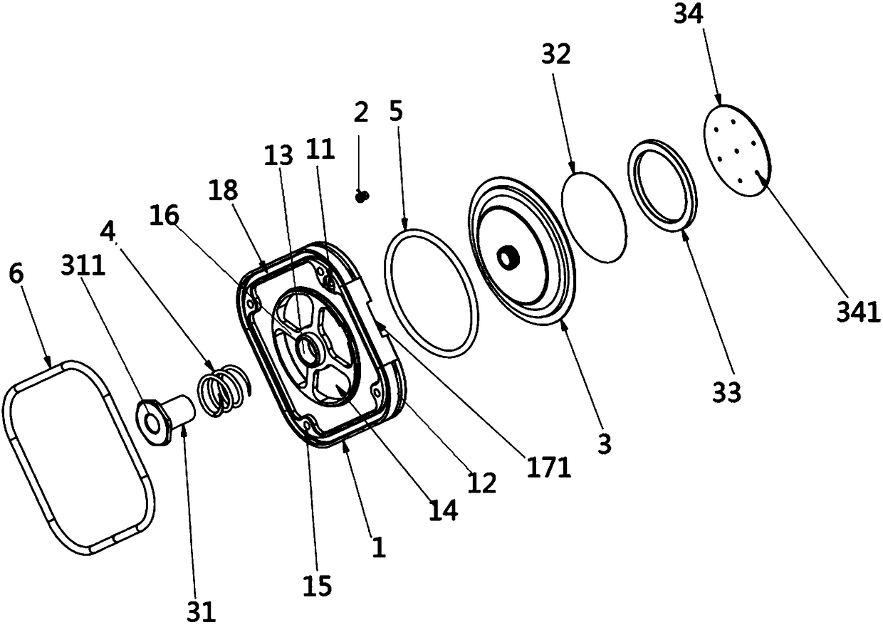 Inflation valve element, explosion-proof valve capable of detecting air tightness of box body through rapid inflation and detection method