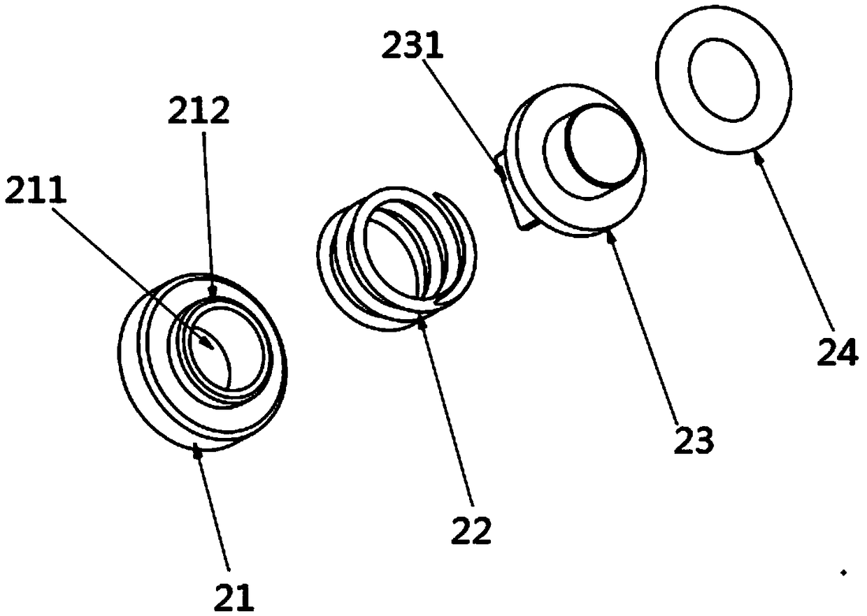 Inflation valve element, explosion-proof valve capable of detecting air tightness of box body through rapid inflation and detection method